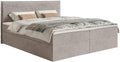 NADUVI Collection Boxspring Esmay velvet met opbergruimte en topper