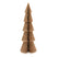 SVJ Kerstversiering Kerstboom - 20x20x60 cm - Papier - Beige