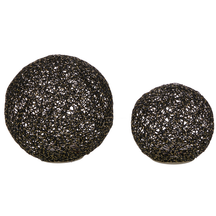 Beliani - BOLMEN - LED kerstdecoratie - Zwart - Papier