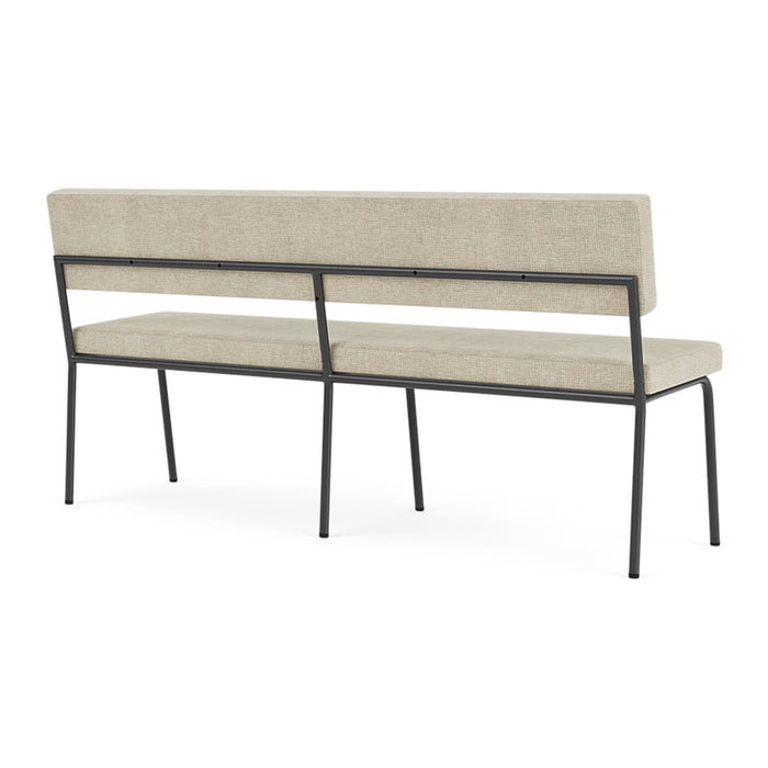 FÉST Monday 2-zits Eetkamerbank - Soil - Natural / Black