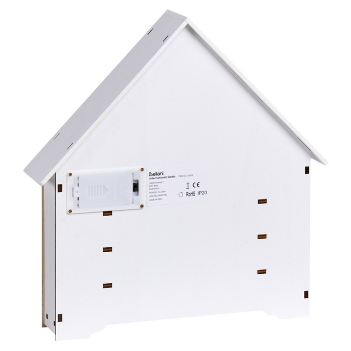 Beliani - MJOSA - LED kerstdecoratie - Wit - Multiplex