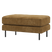 WOOOD Rodeo Hocker Op Poten - Ribstof - Honinggeel - 45x84x54