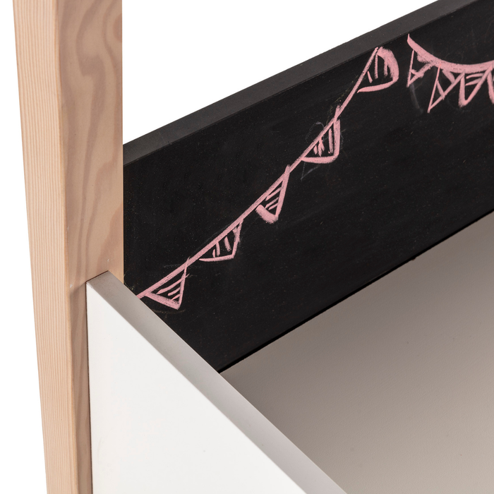 Calicosy - ELORA-kantoor - B100 cm - Wit