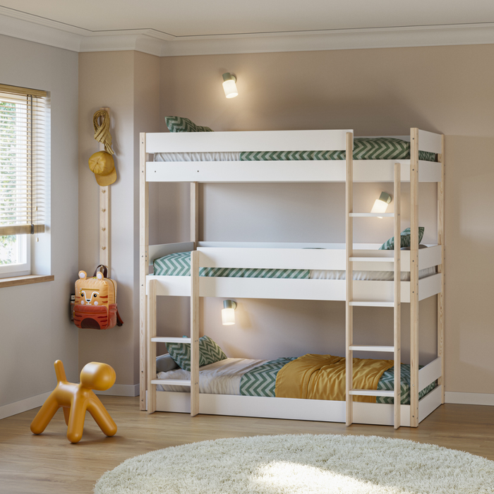 Calicosy - ÉLIA-bedden - B200,4 cm - Wit