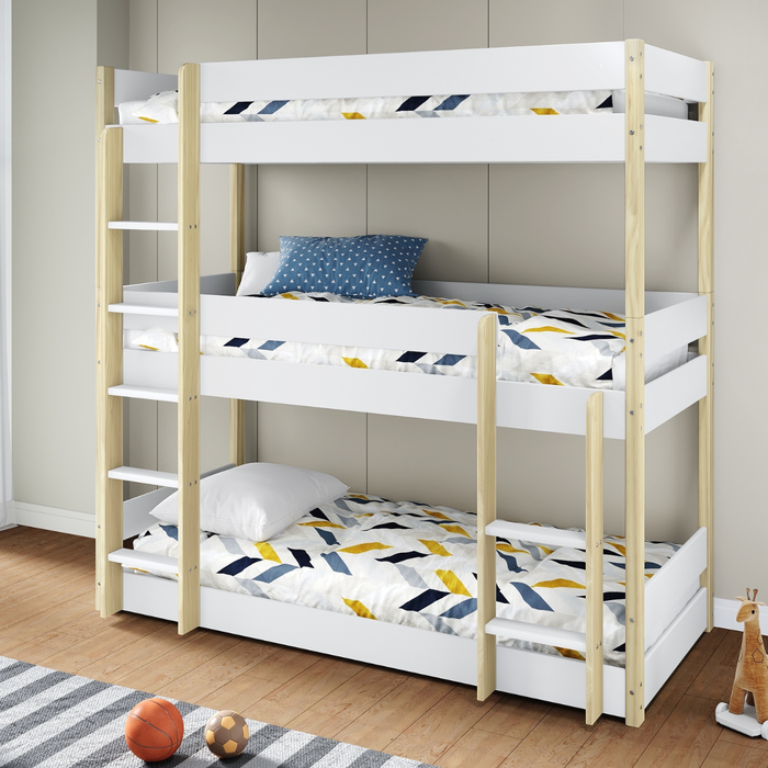 Calicosy - ÉLIA-bedden - B200,4 cm - Wit