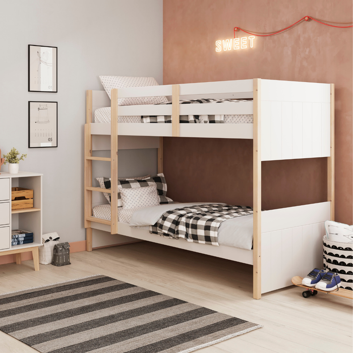 Calicosy - CLÉMENCE-bedden - B200 cm - Wit