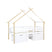 sweeek - Kinderbed 90 x 190 cm grenenhout lattenbodem inbegrepen en 2