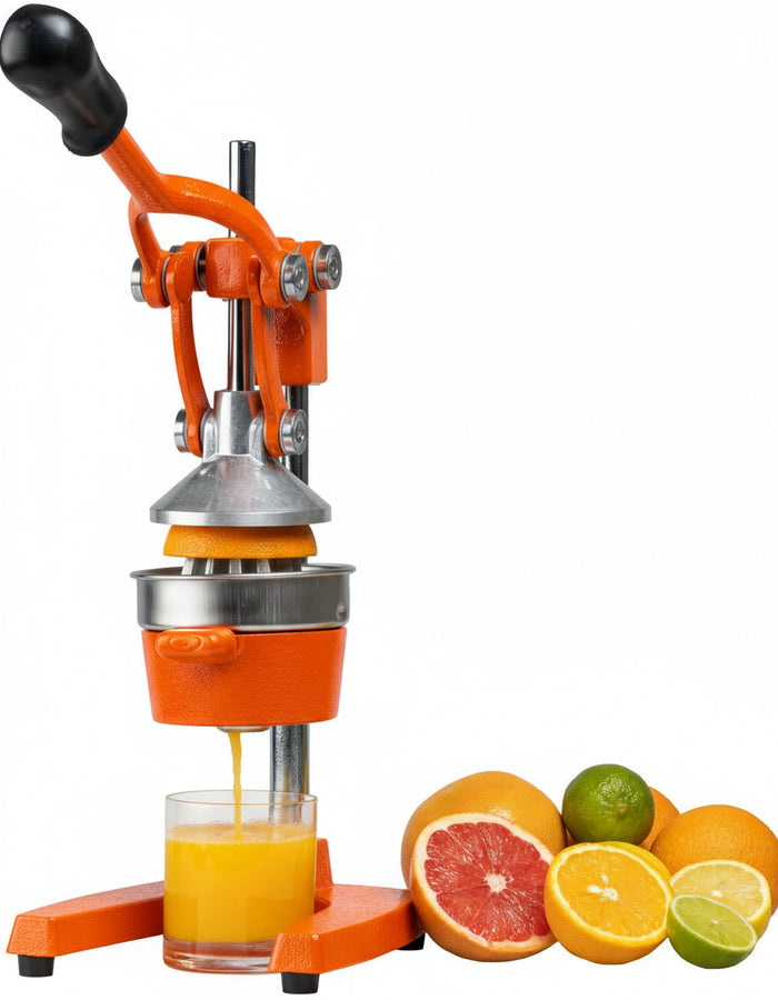 Cookinglife Citruspers - Gietijzer - Hevelmodel - Zwart