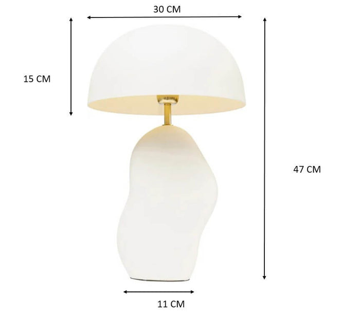 Tafellamp Nube wit Kare Design