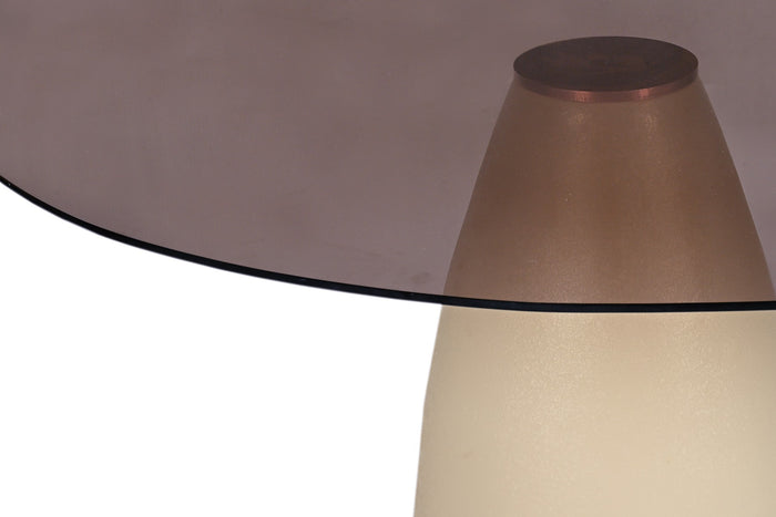 Brix - Eetkamertafel - Brix Mylon 140 cm - Beige