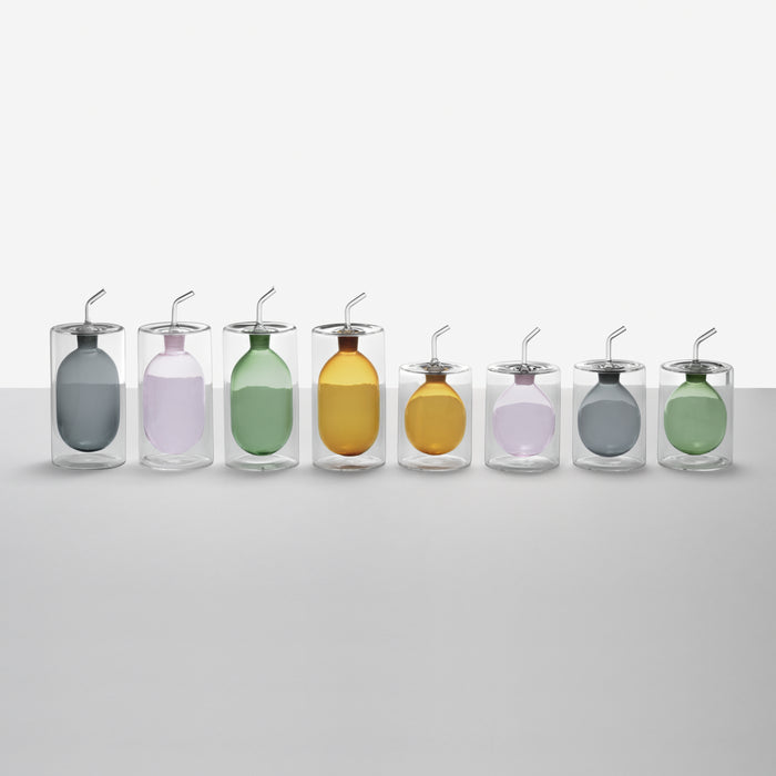 Ichendorf Milano Cilindro Double Wall Oliefles 250 ml - Roze