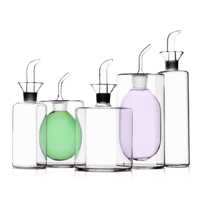 Ichendorf Milano Cilindro Double Wall Oliefles 150 ml - Groen