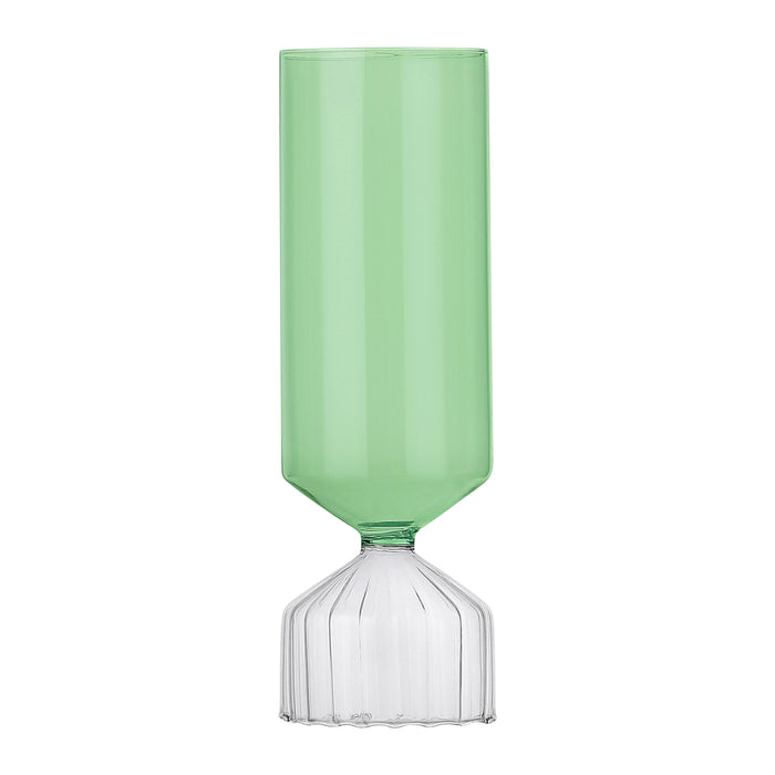 Ichendorf Milano Bouquet Colore Vasi Vaas H 28 cm - Transparant / Groen