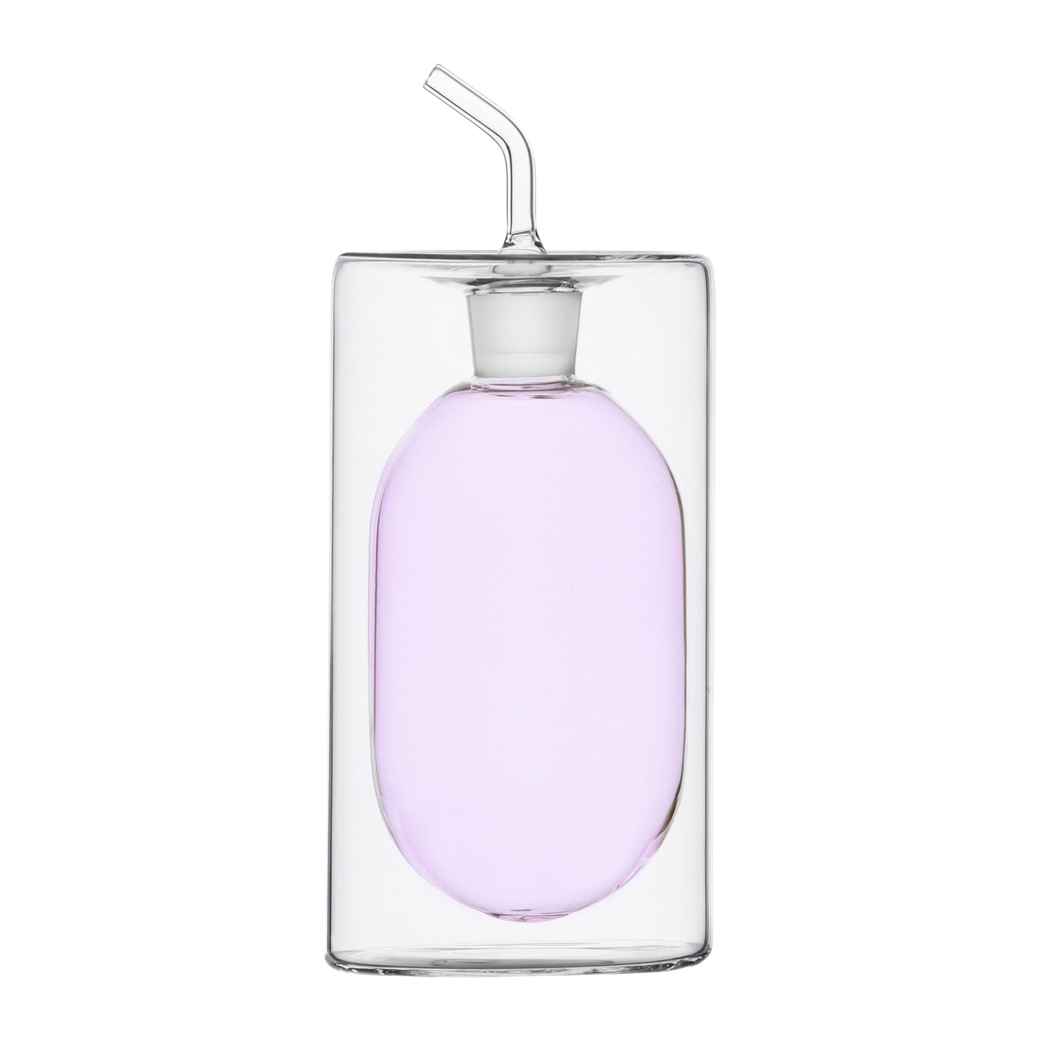 Ichendorf Milano Cilindro Double Wall Oliefles 250 ml - Roze