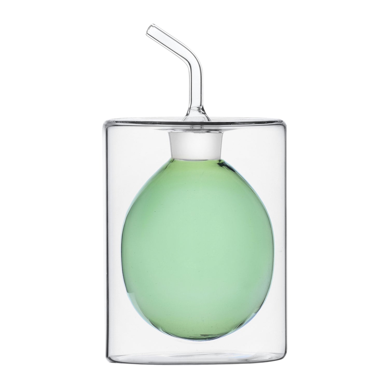 Ichendorf Milano Cilindro Double Wall Oliefles 150 ml - Groen