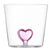 Ichendorf Milano Cuore Waterglas - Roze