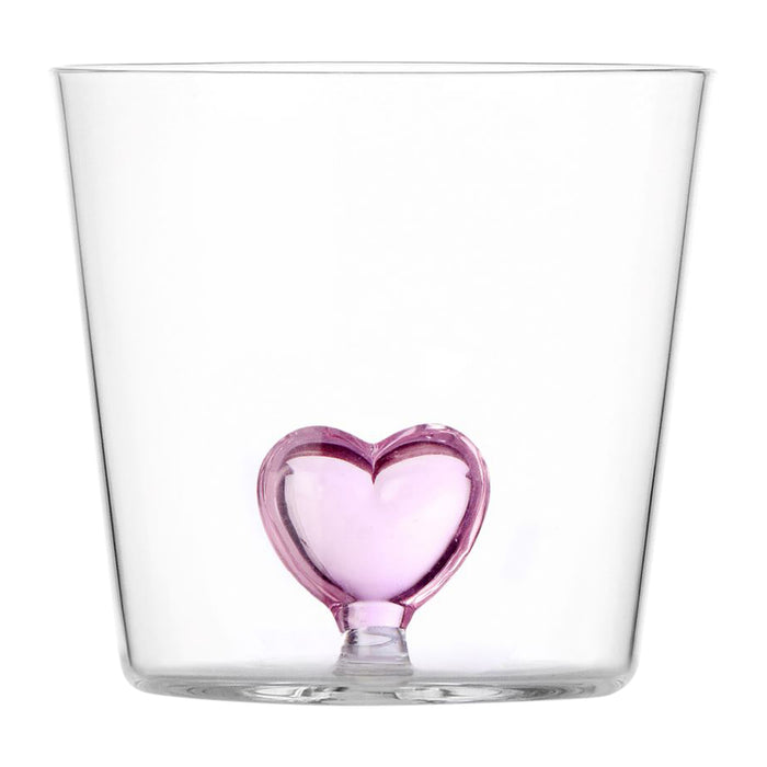Ichendorf Milano Cuore Waterglas - Roze