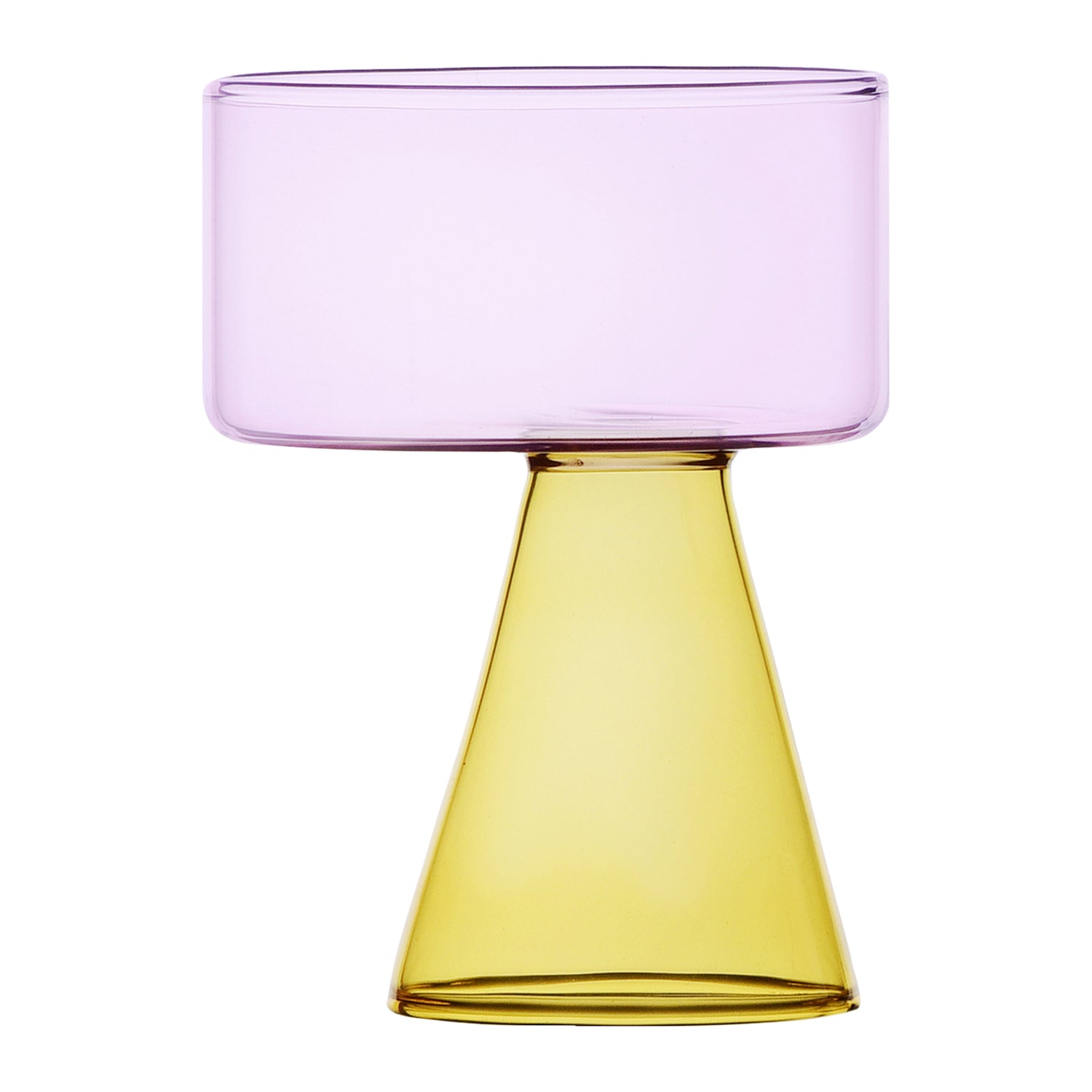 Ichendorf Milano Travasi Waterglas - Geel / Roze