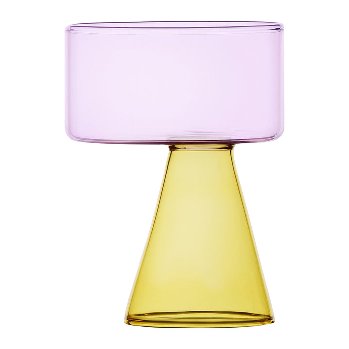 Ichendorf Milano Travasi Waterglas - Geel / Roze
