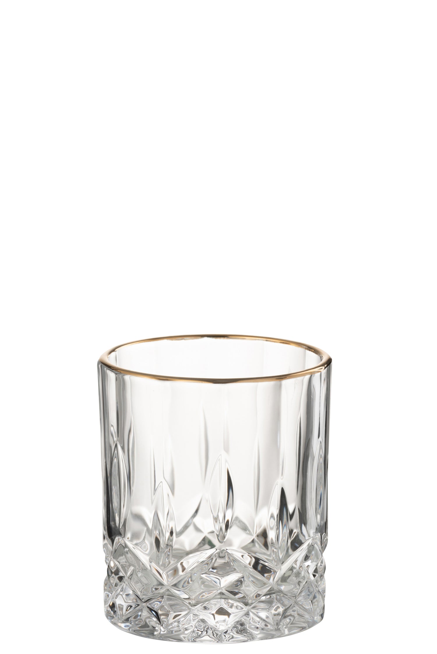 J-Line glas Franco - goud|transparant
