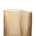 J-Line vaas Gestreept - glas - bruin - large