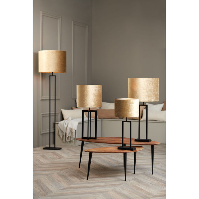 Light & Living Cilinder Lampenkap Gemstone - Brons - Ø30x21cm