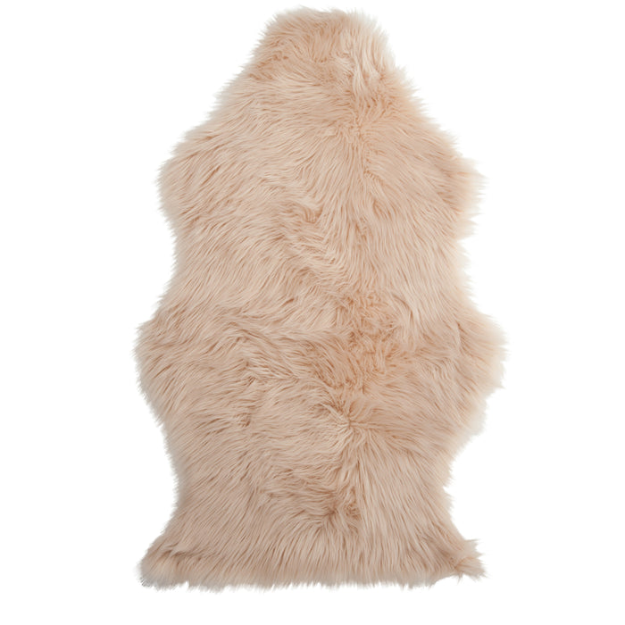 J-Line tapijt - nepbont - beige