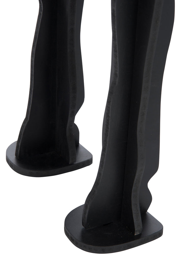 J-Line zeepdispenser On Tray - glas - donkerbruin|transparan