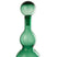 J-Line decoratie Fles + Stop Carol - glas - groen - small