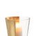J-Line windlicht boe - glas - transparant|goud - medium