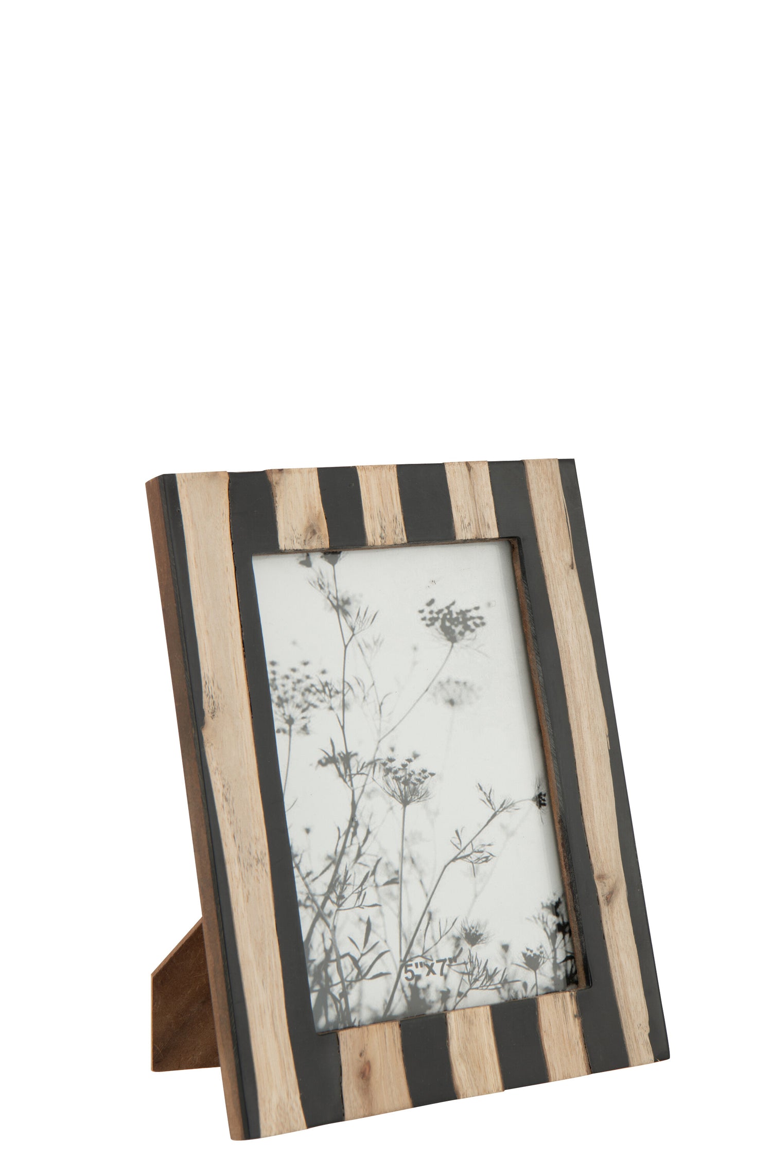 J-Line fotolijst - hout - zwart|goud - large