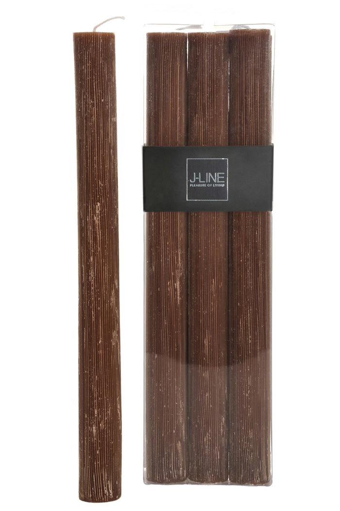 J-Line tafelkaars - bruin - 9U - doos van 6