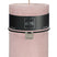 J-Line cilinderkaars - poederroze - 120U - XL- 6 stuks