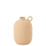 J-Line vaas Cassia - keramiek - beige - small - 27 cm hoog