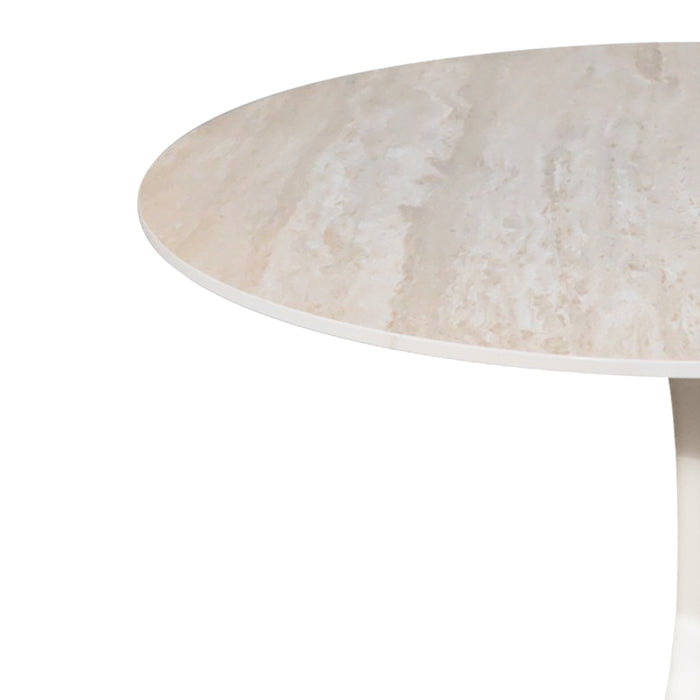 by fonQ Tulvo Eettafel - Marmer / Beige