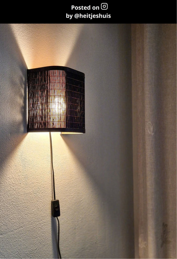 Lucide TAGALOG Wandlamp - Zwart