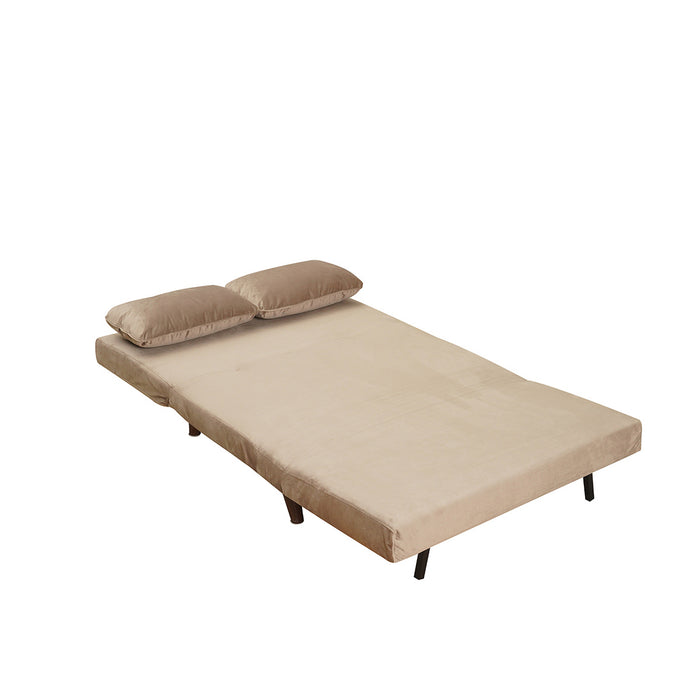 Bronx71 Velvet slaapbank 1,5 persoons Kristian taupe