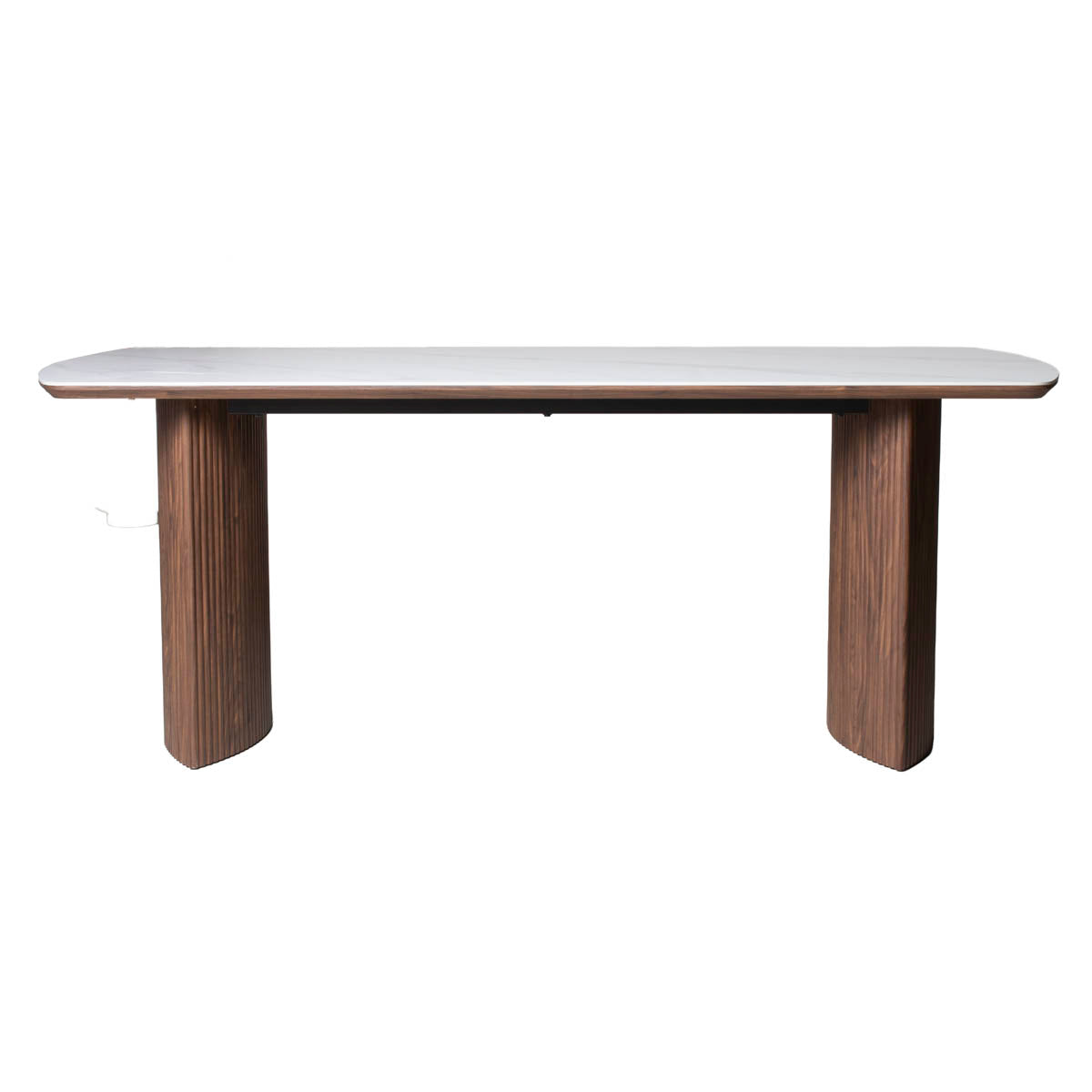 DÉJA Living - Eettafel Walnoot Keramisch - 200x90x75cm - Chela