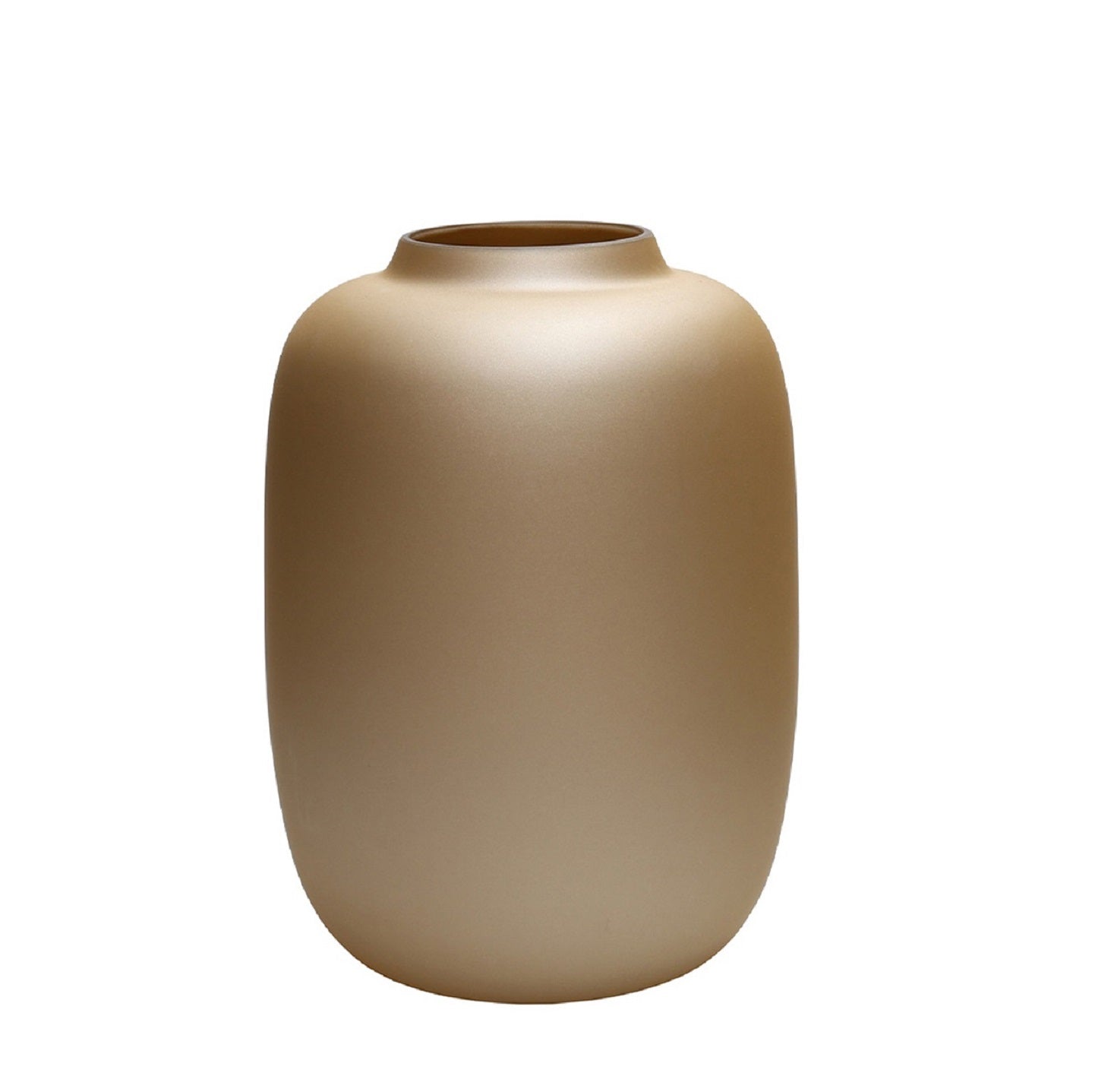 Vase The World Artic S matte gold Ø21 x H29 cm