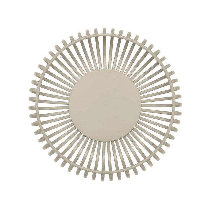 Lito Schaal Nomad Small | Bruin | Staal