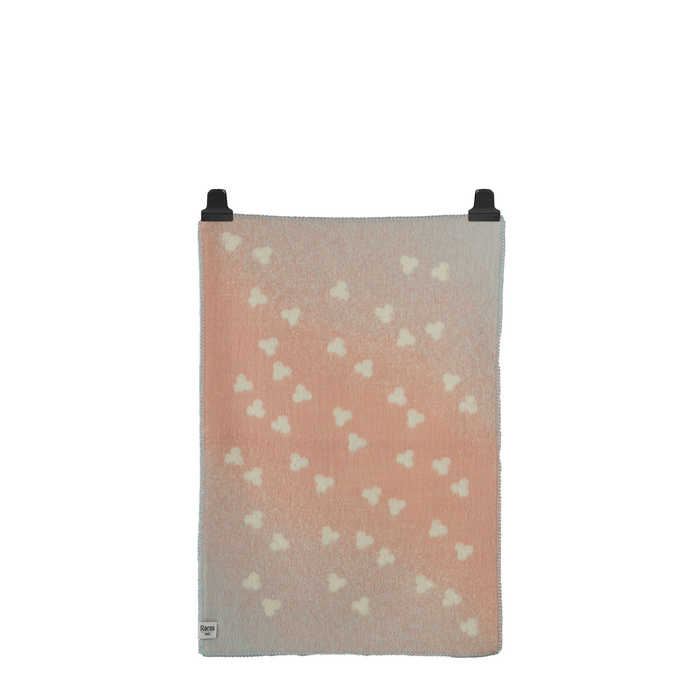 Røros Tweed Melvin Plaid - Lichtroze / Lichtblauw