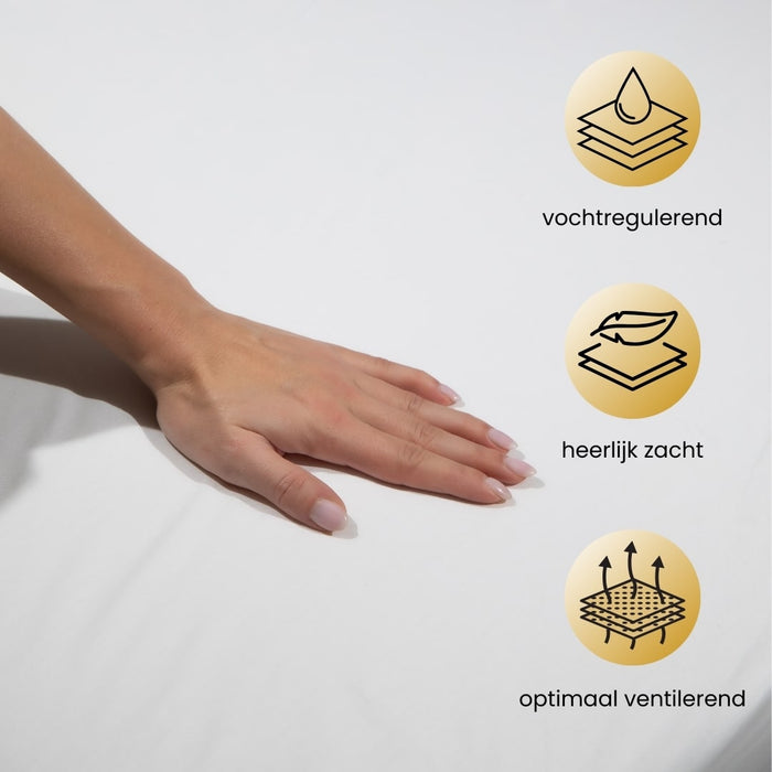 Superieur - Dekbedovertrek - Wit; Grijs - Tweepersoons