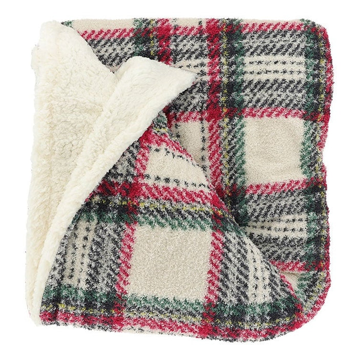 Unique Living - Plaid Eloise - 130x160cm - Wit