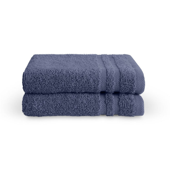 Byrklund - Gastendoek Bath Basics - 2x 30x50 - Blauw