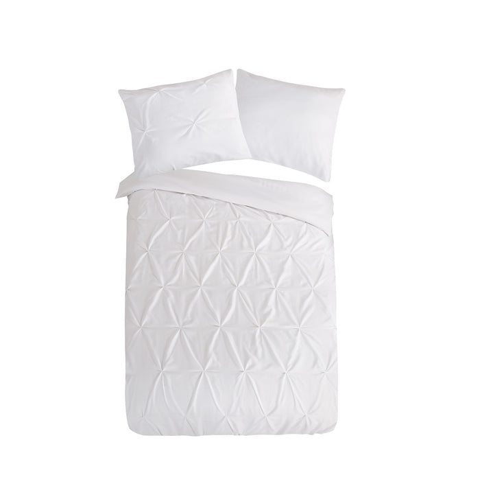 Pure Dekbedovertrek Micropercal Elegance - white