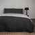 Superieur - Dekbedovertrek - Zwart; Grijs - Extra breed