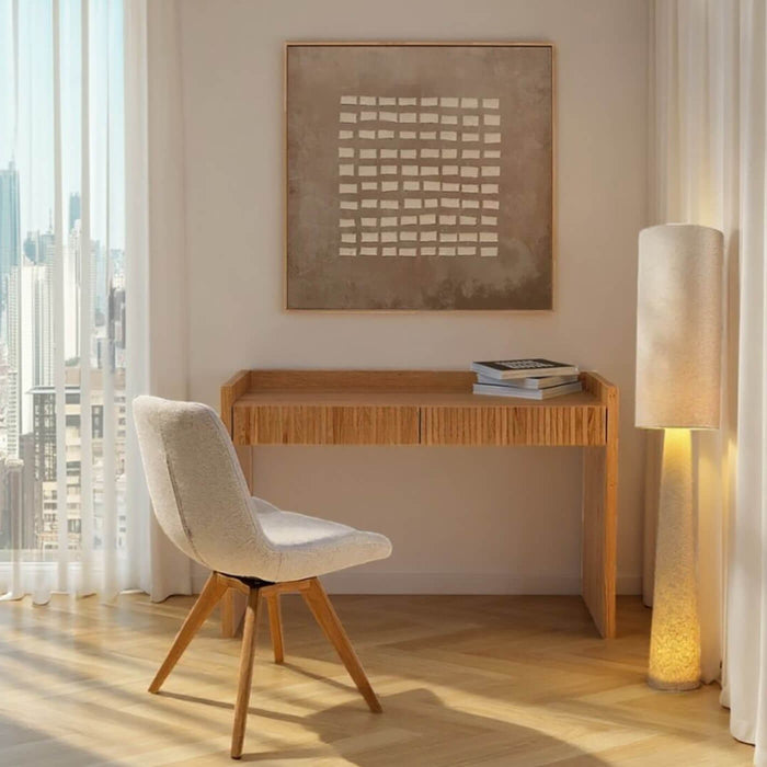 Schilderij Art Row 100x100cm beige Kare Design