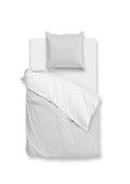 Zo Home Dekbedovertrek Katoen Punta di Cotone - stone grey