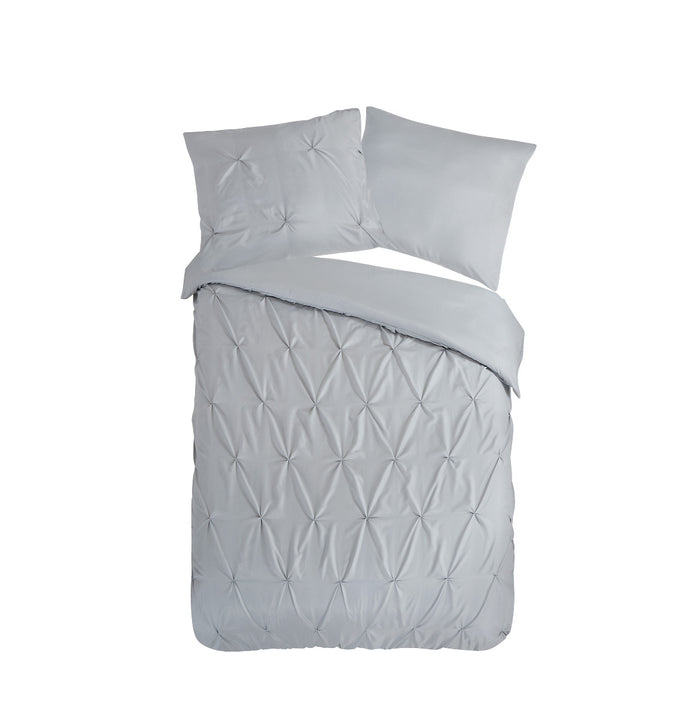 Pure Dekbedovertrek Micropercal Elegance - silver