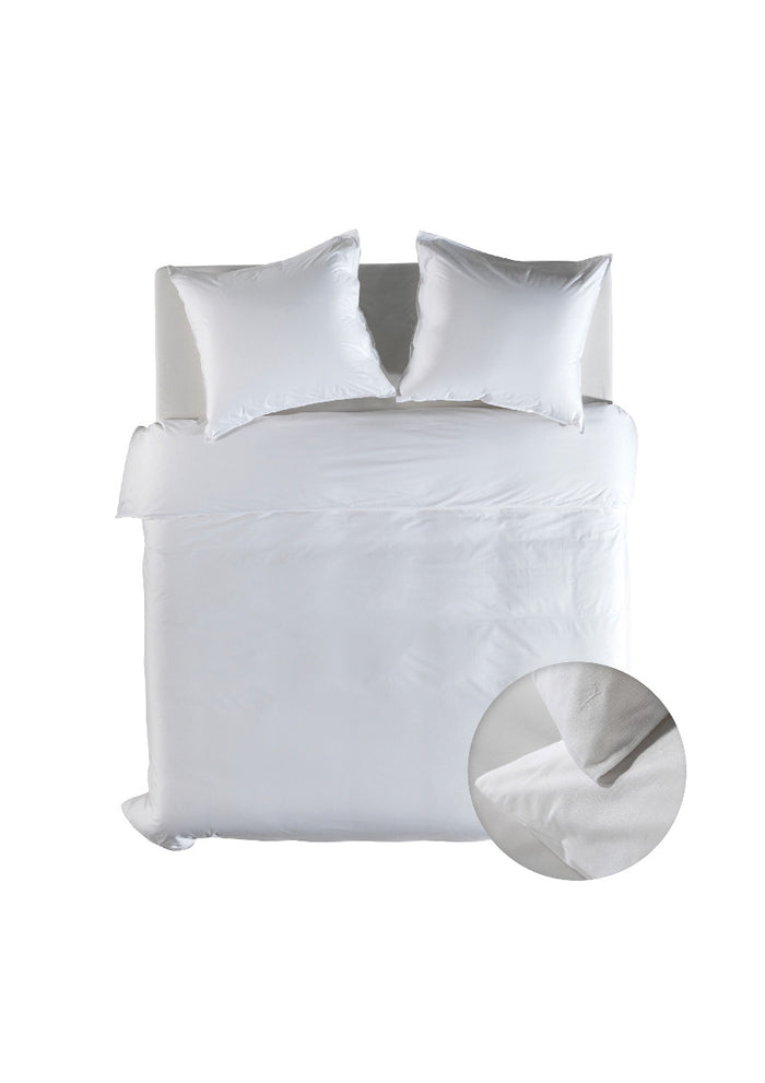 Yellow Dekbedovertrek Katoen Suites Casablanca - blanc de blanc